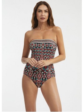 Nuria Ferrer Cabana Bandeau Swimsuit